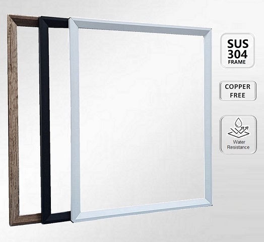 BATHAR Stainless Steel Frame Wall Mirror BWM-5060